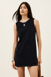 Sleeveless Dress Fawn Marine