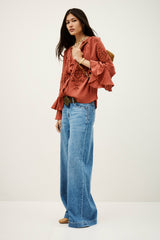 Flounced Blouse Omar Rose
