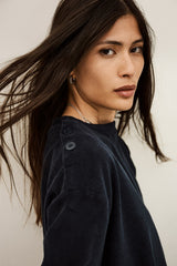 Three-Quarter Sleeve Top Foley Marine