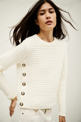 Long-Sleeved Pullover Gael Ecru