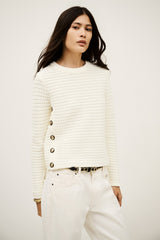 Long-Sleeved Pullover Gael Ecru