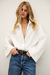 Oversize Shirt Adam Blanc