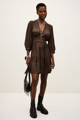 Short Dress Cyriala Chocolat
