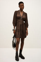 Short Dress Cyriala Chocolat