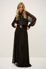 Maxi Dress Smoky Marron