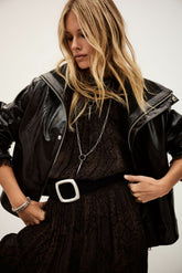 Leather Jacket Bernie Marron