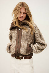 Cardigan Rabel Marron