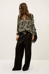 Long-Sleeved Blouse Onada Ecru