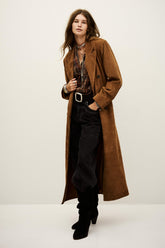 Trench-Style Coat Maina Marron