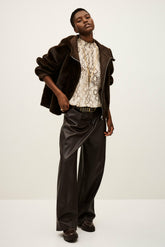 Coat Pandy Chocolat