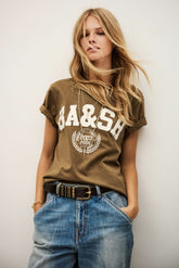 Short-Sleeved T-Shirt Ioni Marron
