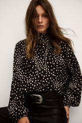 Long-Sleeved Top Delphine Marine