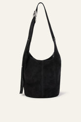 Leather Bucket Bag Youyou Noir