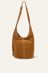 Leather Bucket Bag Youyou Marron