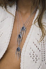 Boho-Style Necklace Noor Argent
