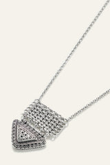 Boho-Style Necklace Jodpur Argent