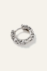 Hoop Earrings Oweva Argent