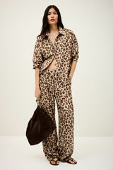 Printed Trousers Bloy Ecru