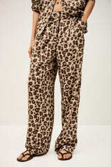 Printed Trousers Bloy Ecru