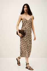 Midi-Length Dress Biara Ecru