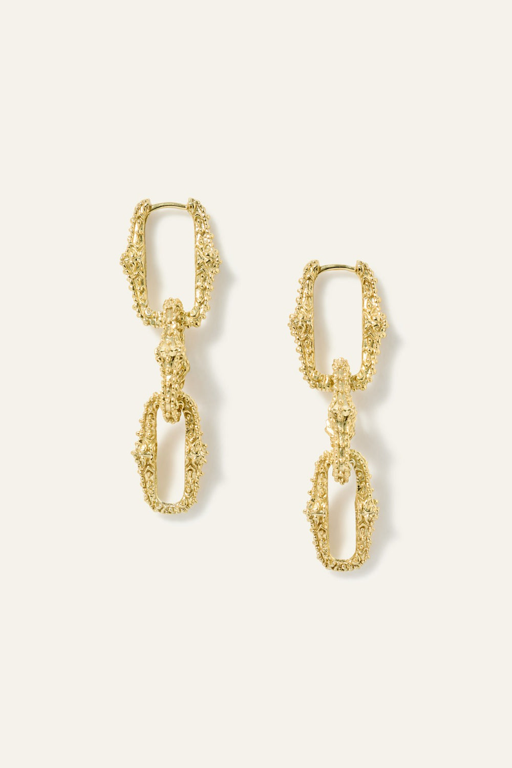 Link Earrings Dany Gold