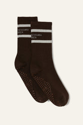 High Cotton Socks Shan Marron