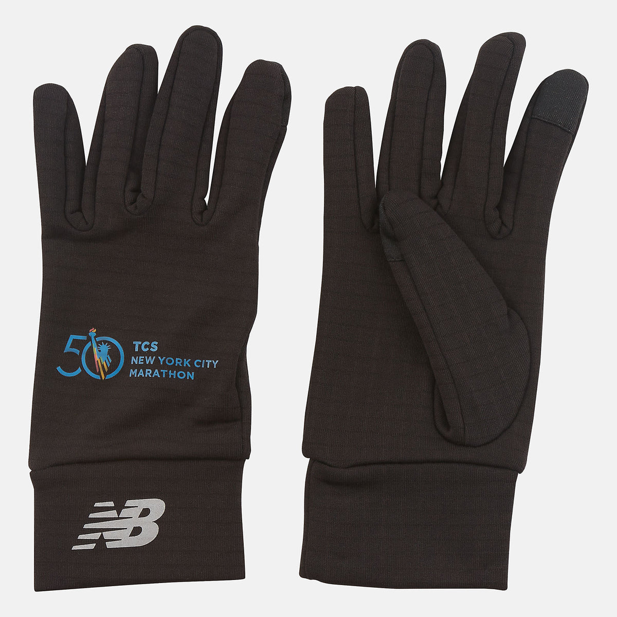 New Balance Marathon Heavyweight Grid Fleece Gloves