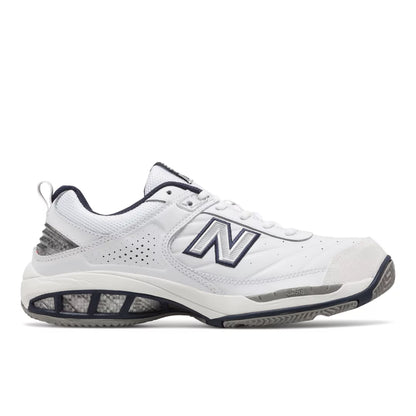 NB WHITE with NB NAVY,7,Standard (D)