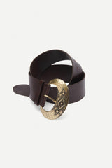 Leather Belt Benita Marron