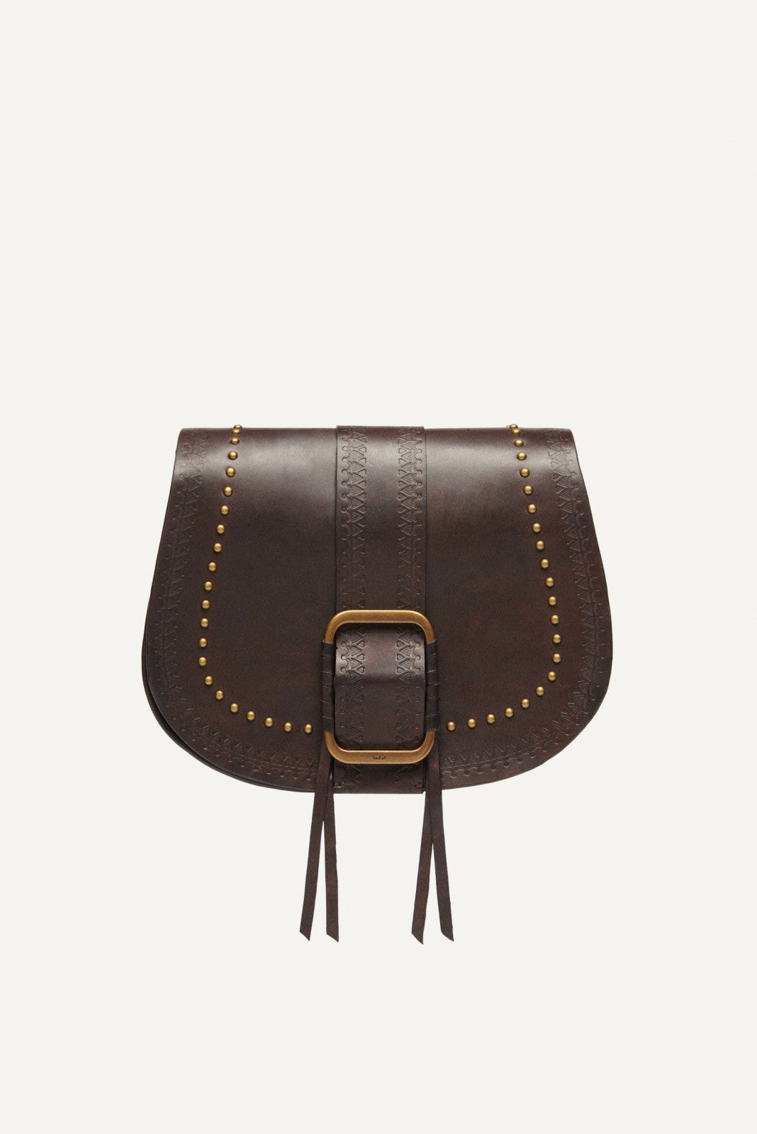 Leather Bag Teddy Marron