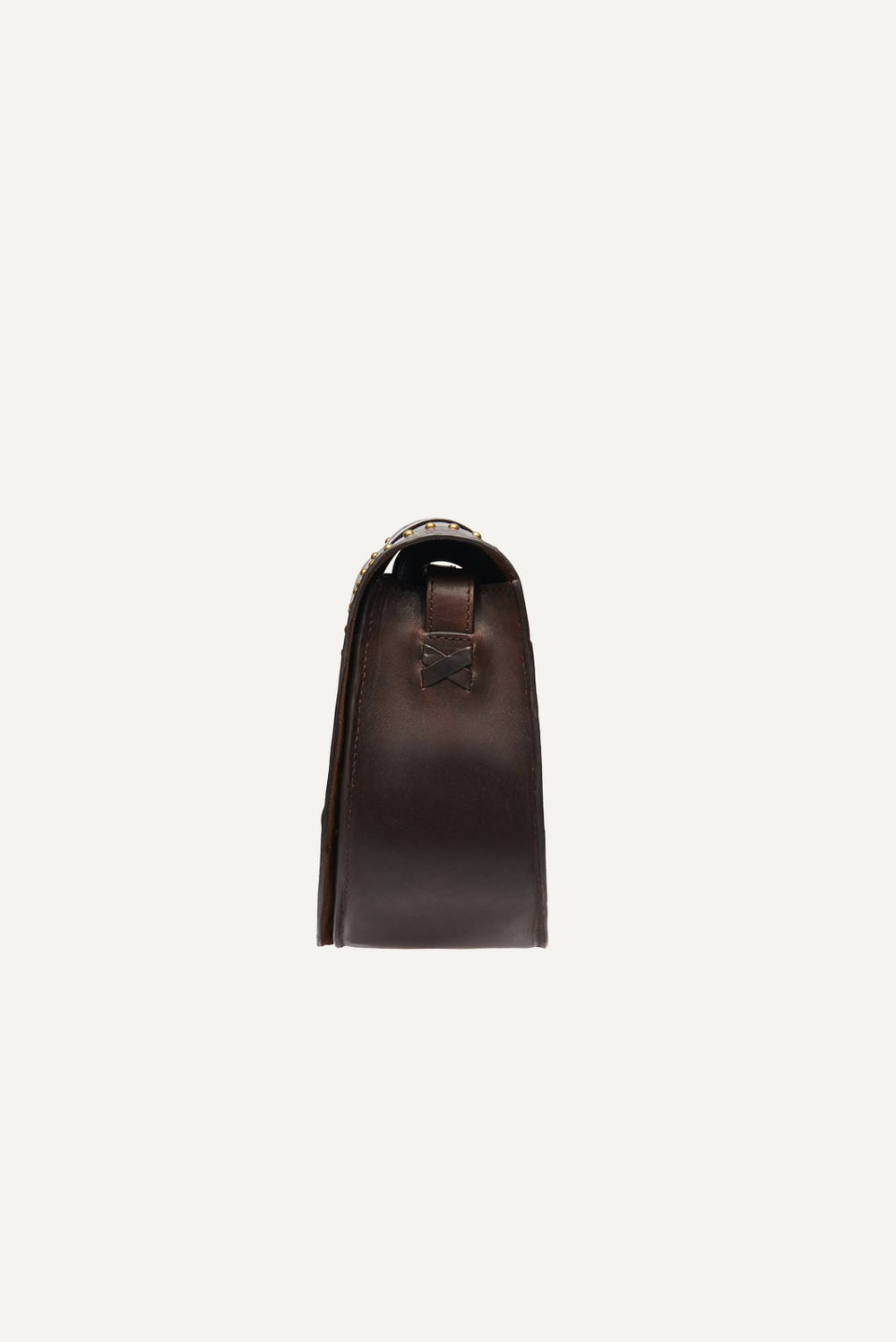 Leather Bag Teddy Marron
