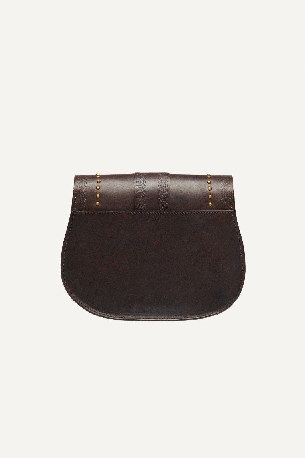 Leather Bag Teddy Marron