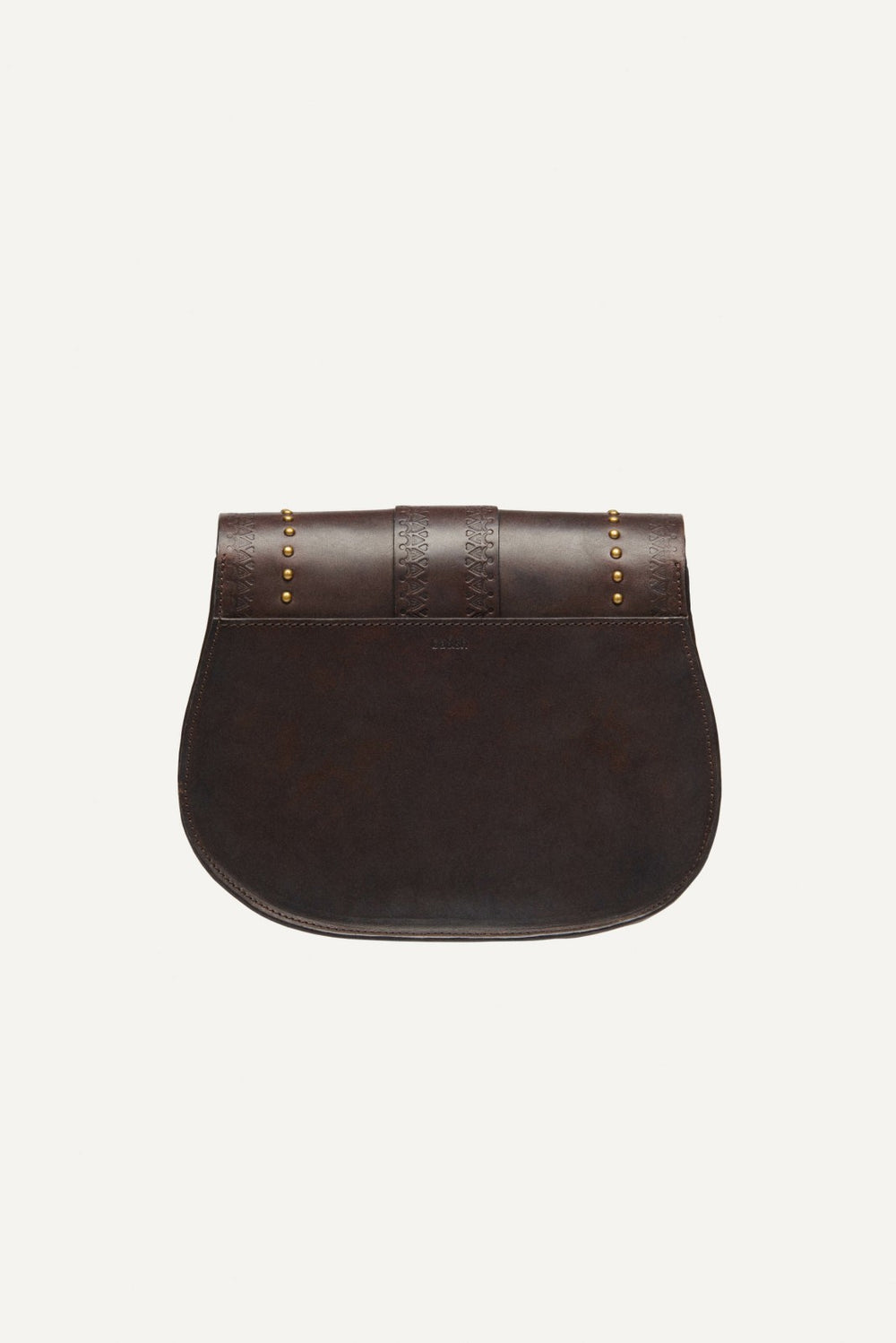 Leather Bag Teddy Marron
