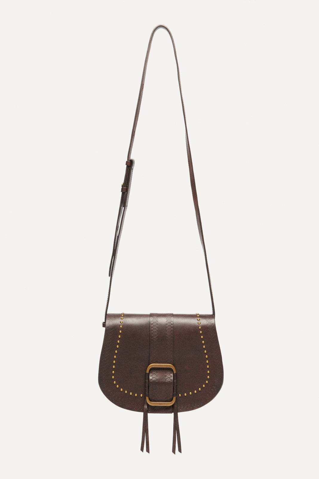 Leather Bag Teddy Marron