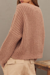 Bun Cardigan Ecru