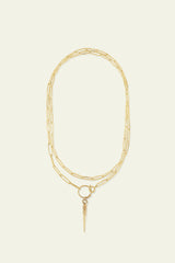 Chain Necklace Naomie Jaune