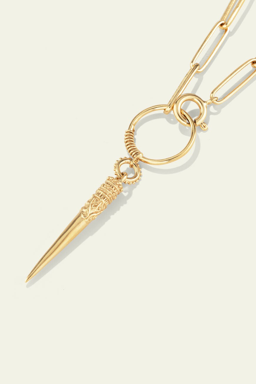 Chain Necklace Naomie Jaune