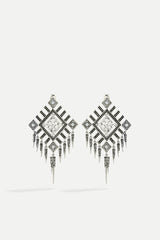 Earrings Maxi-Punk Argent
