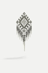 Earrings Mini-Punk Argent