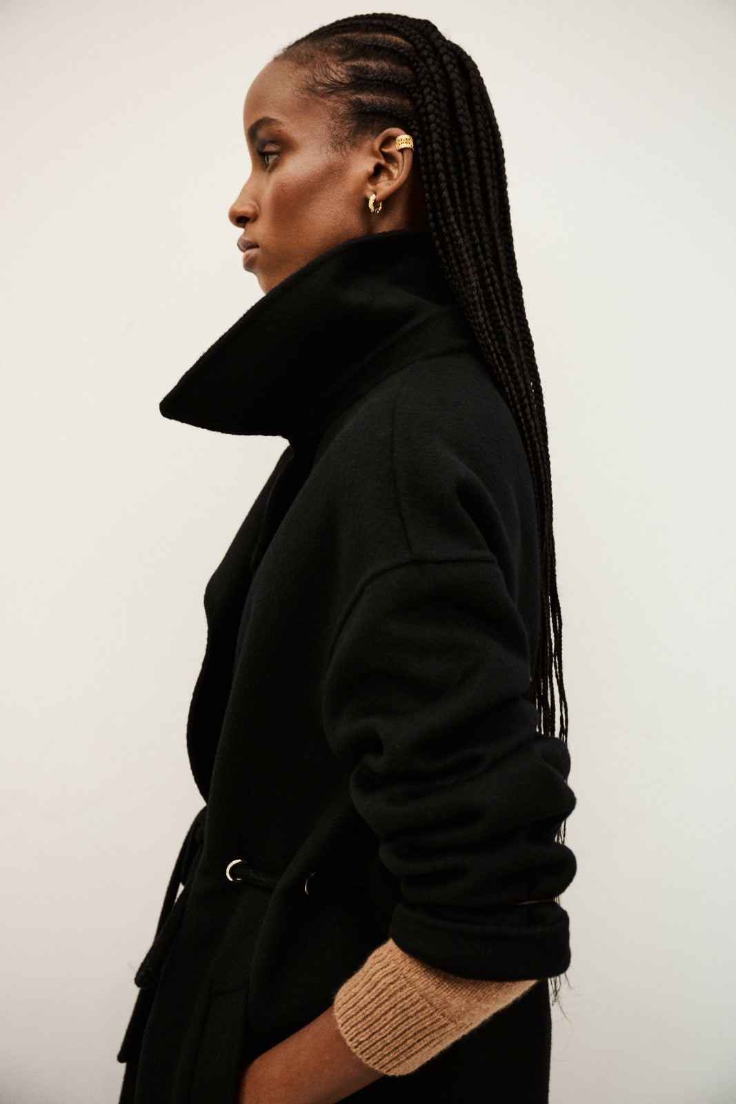 Trenchcoat Kate Noir