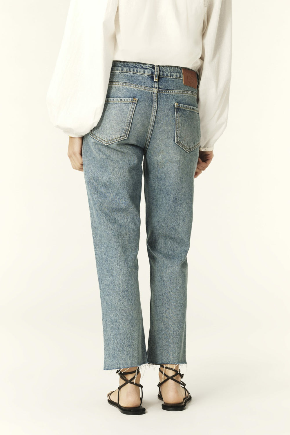Straight-Leg Jeans Elly Blue
