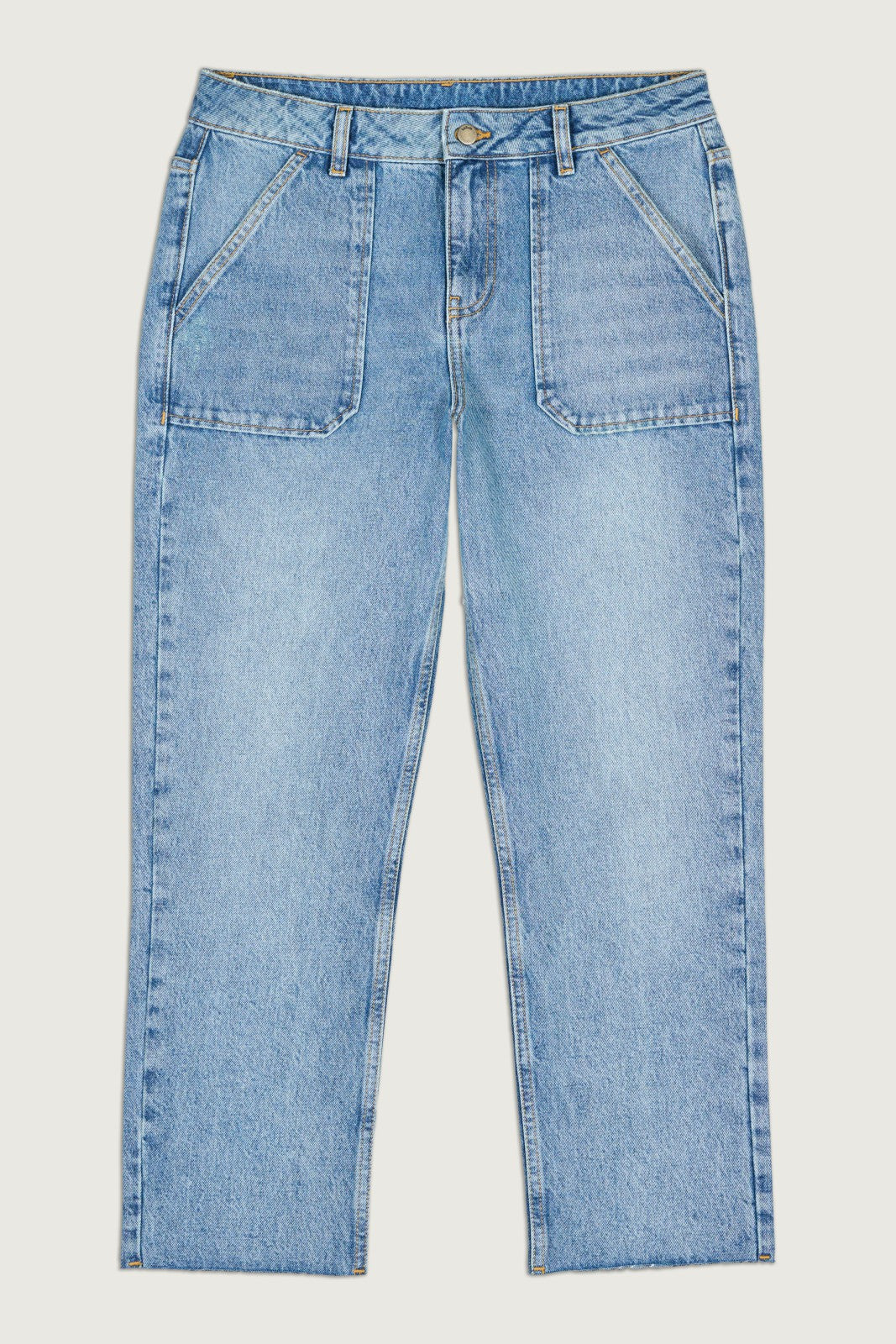 Straight-Leg Jeans Elly Blue