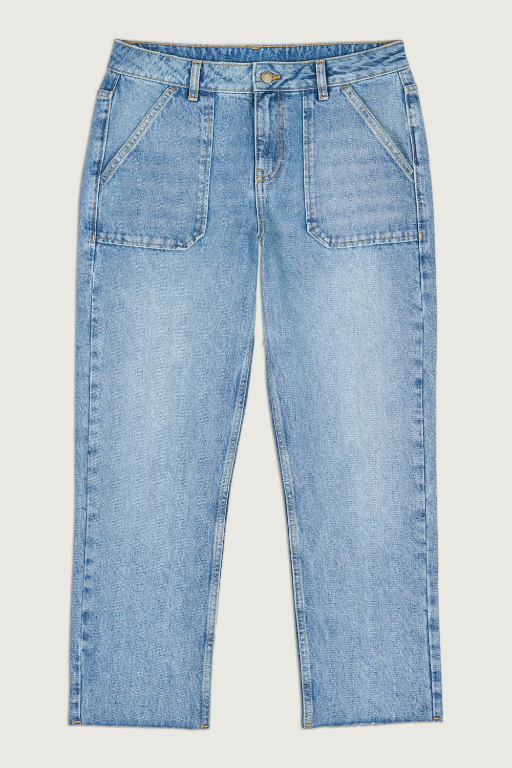 Straight-Leg Jeans Elly Blue