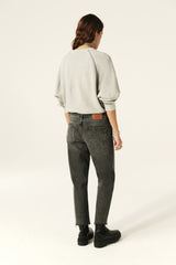 Straight-Leg Jeans Elly Gris