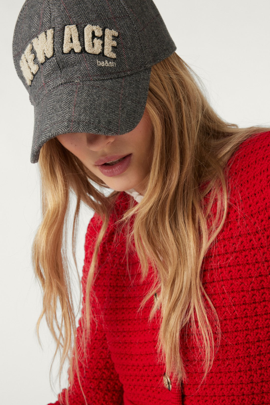 Embroidered Cap Haxelle Gris