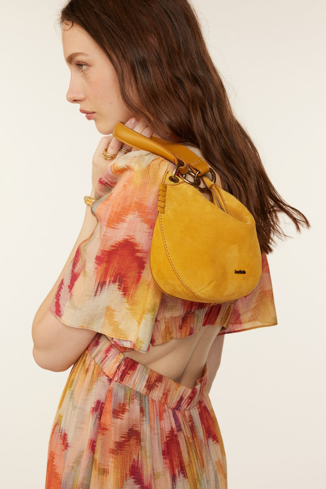 Elegant Tiny Bag Swing Jaune