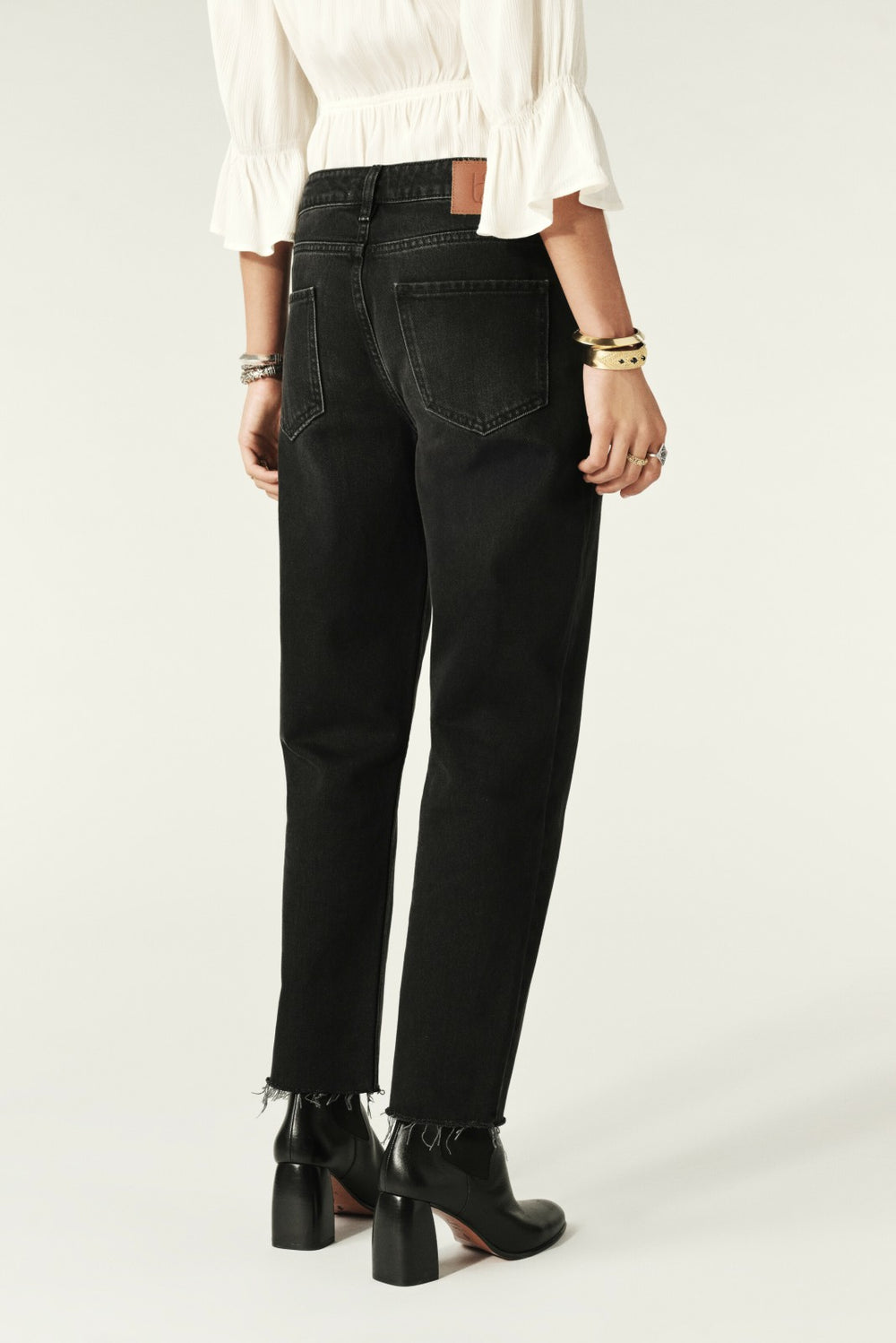 Straight-Leg Jeans Evan Noir