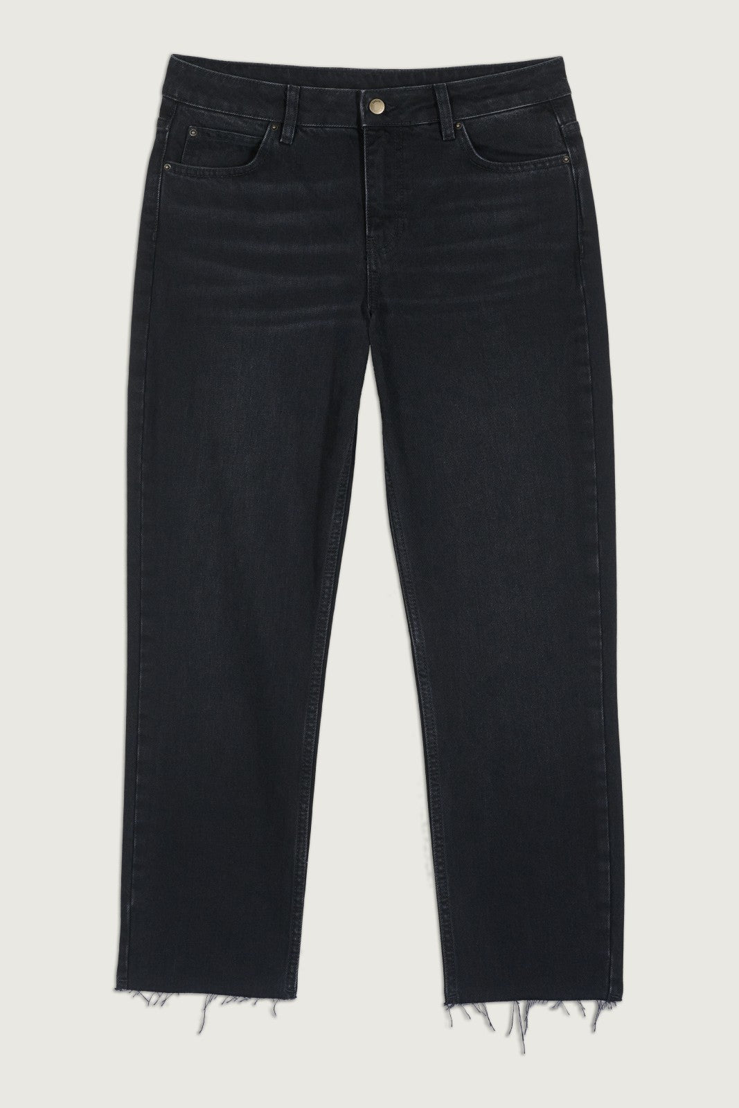 Straight-Leg Jeans Evan Noir