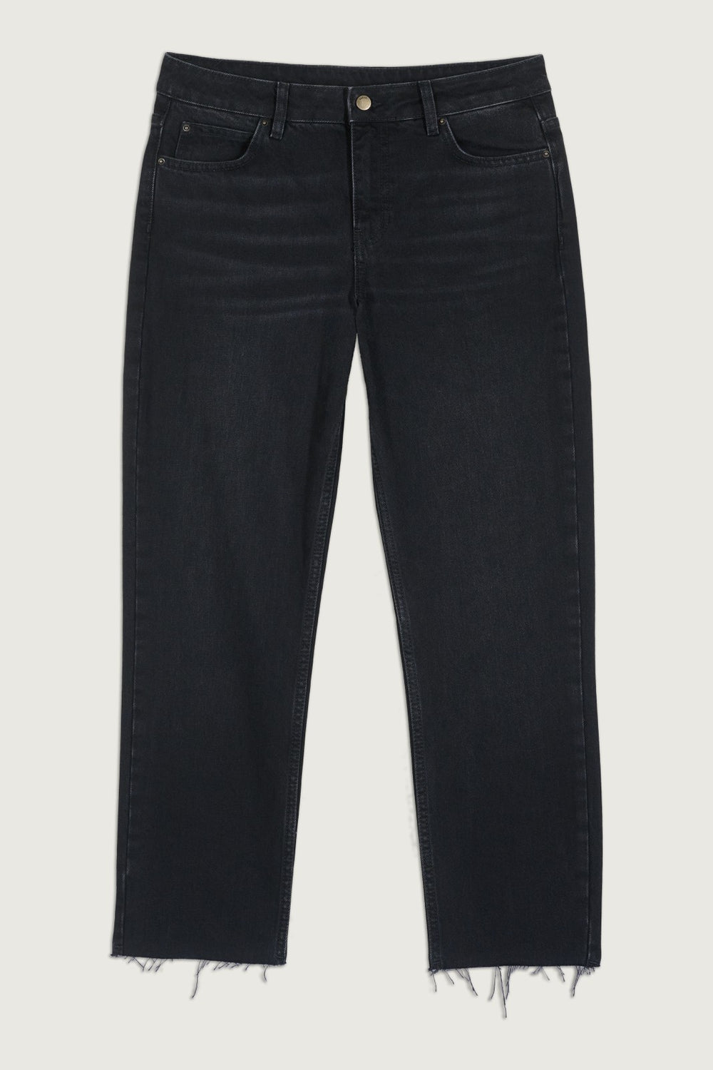 Straight-Leg Jeans Evan Noir