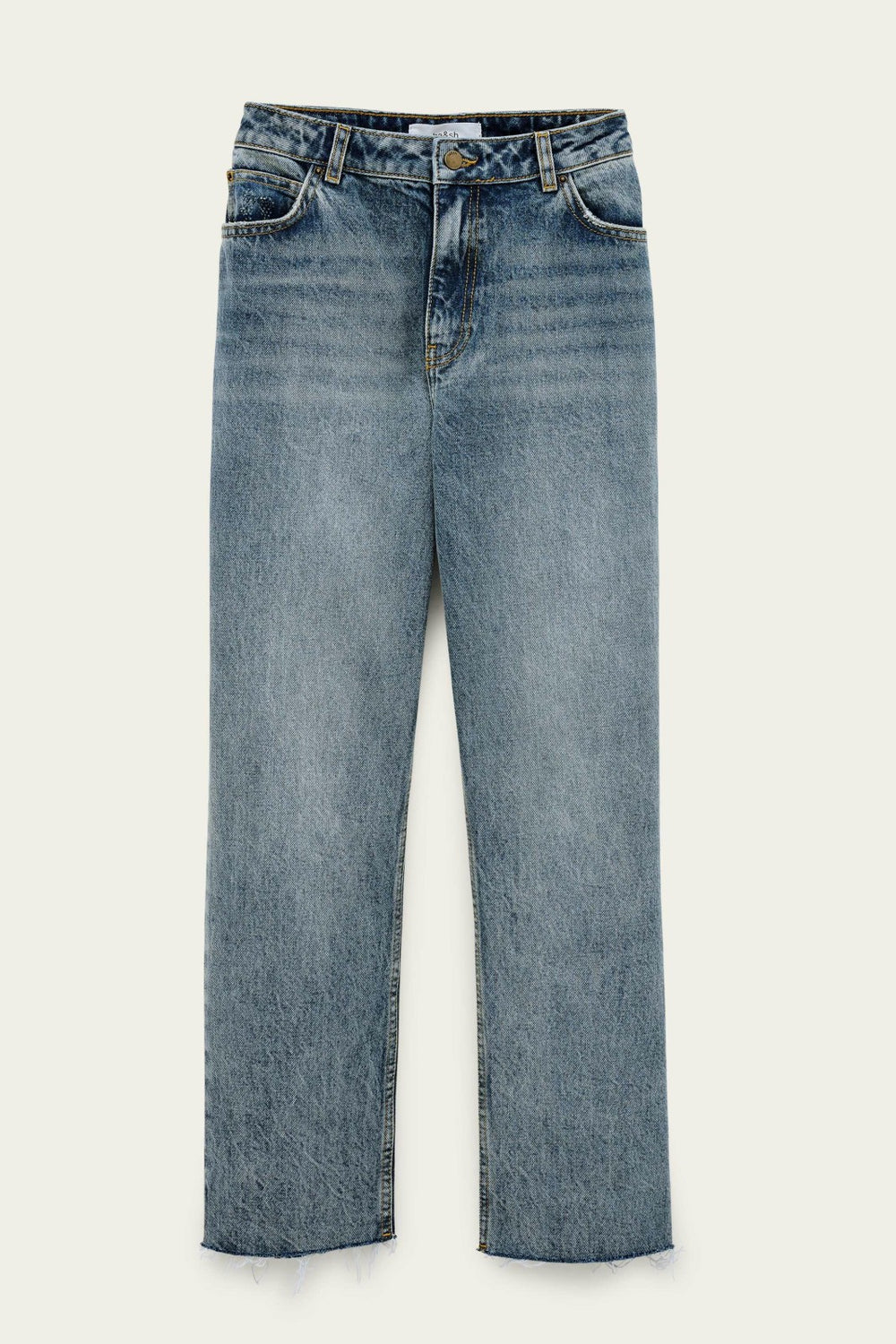 Straight-Leg Jeans Evan Blue